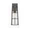 Z-Lite Helix 1 Light Outdoor Wall Sconce, Black And Clear Seedy 591B-BK - alternate 5